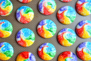 Rainbow Macarons